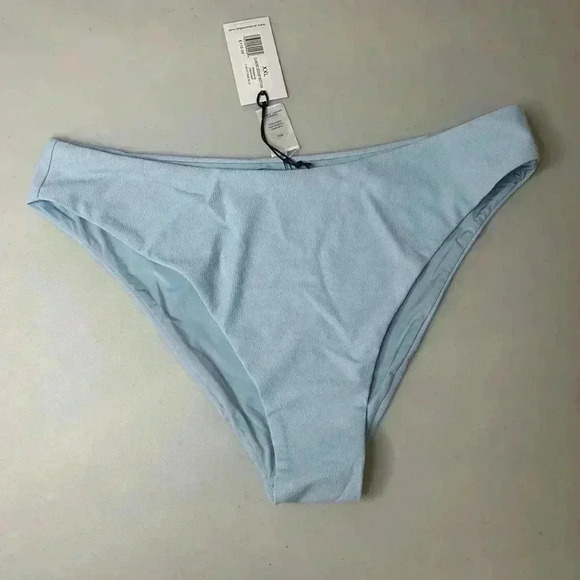 We Wore What Classic Scoop Bikini Bottom Blue Size XXL NWT - Picture 3 of 6